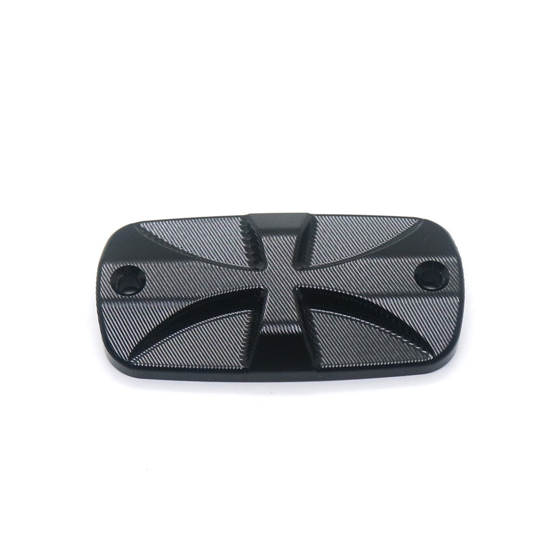 Black Cross Front Brake Fluid Cap For Yamaha Kawasaki Honda Suzuki Cruisers