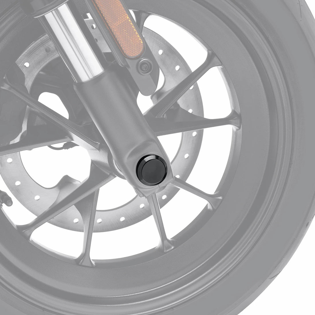 Front Axle Nut Covers Cap Fit For Harley Sportster S RH1250S 21-25 Nightster 22+