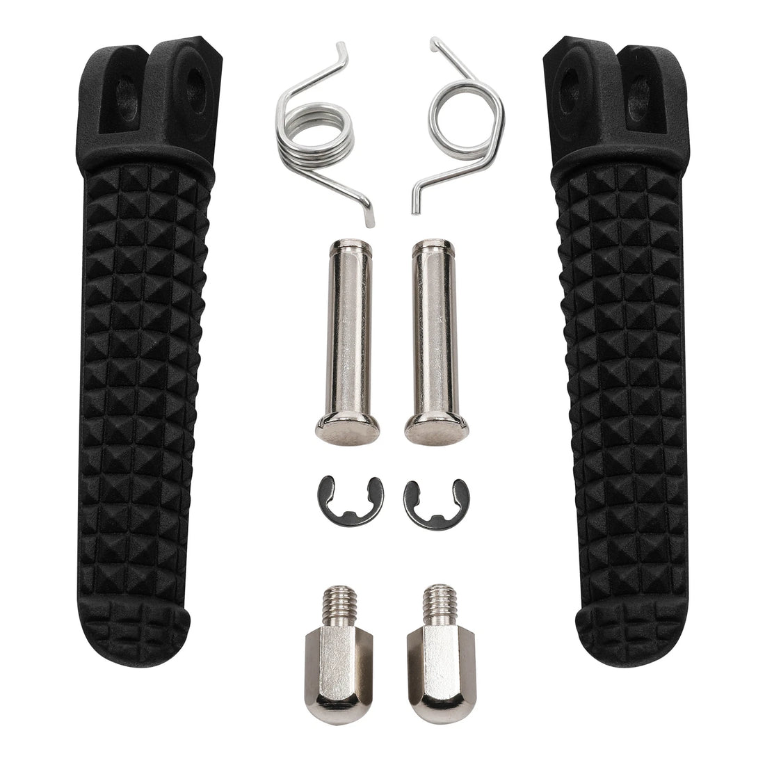 Driver Rider Footpegs Footrests Fit For Yamaha Yzf R1 1998-2025 Yzf R6 1999-2020