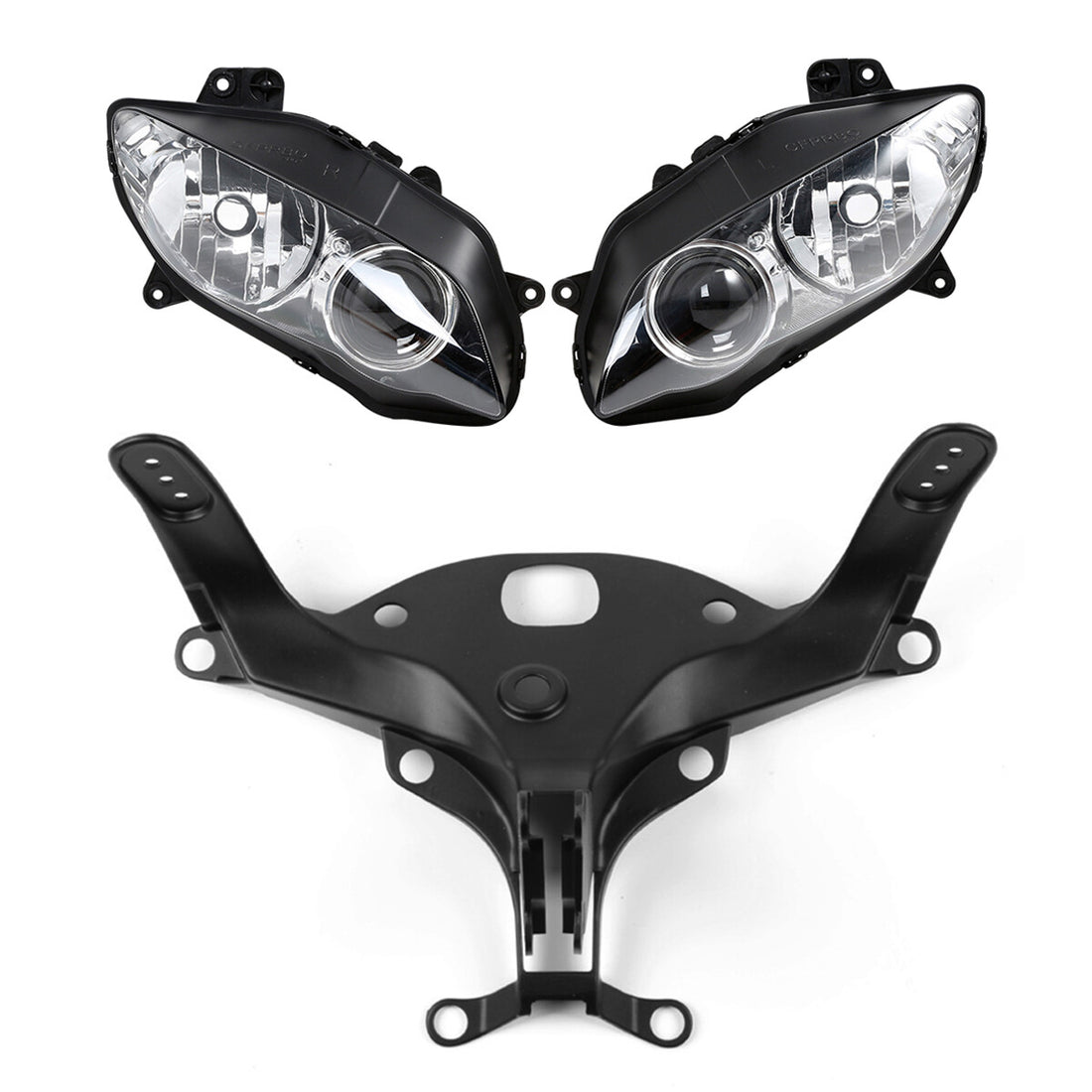 Front Headlight Assembly & Fairing Stay Bracket Fit For Yamaha Yzf R1 2004-2006