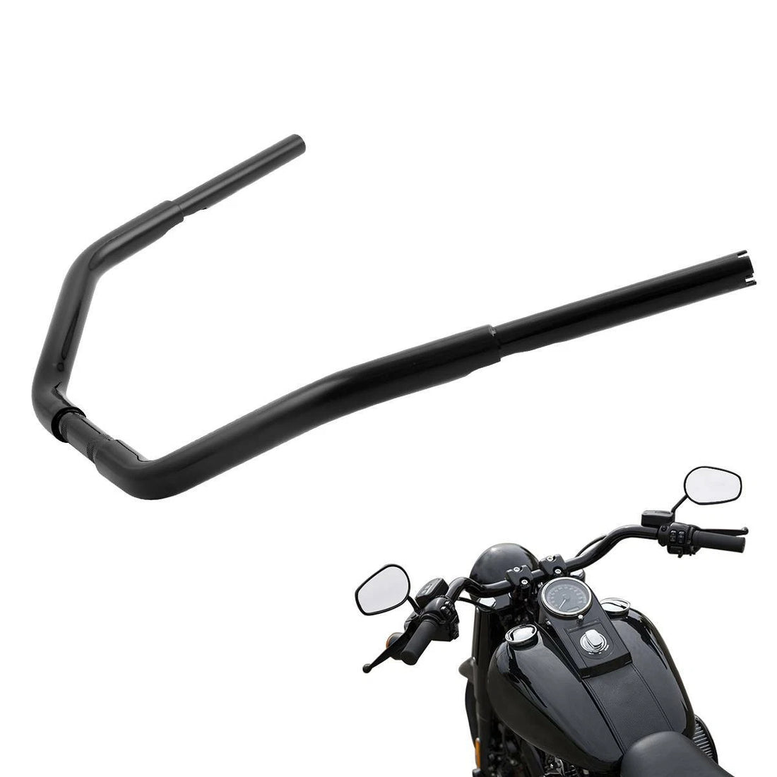 3.5" Rise Handle Bar Fit For Harley Sportster 883 Softail Road King Dyna