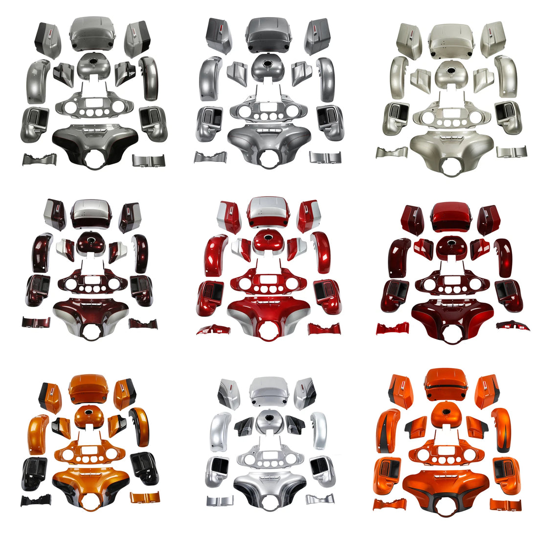 Fairing Bodywork Body Work Kit Fit For Harley Electra Glide Ultra Limited 14-24