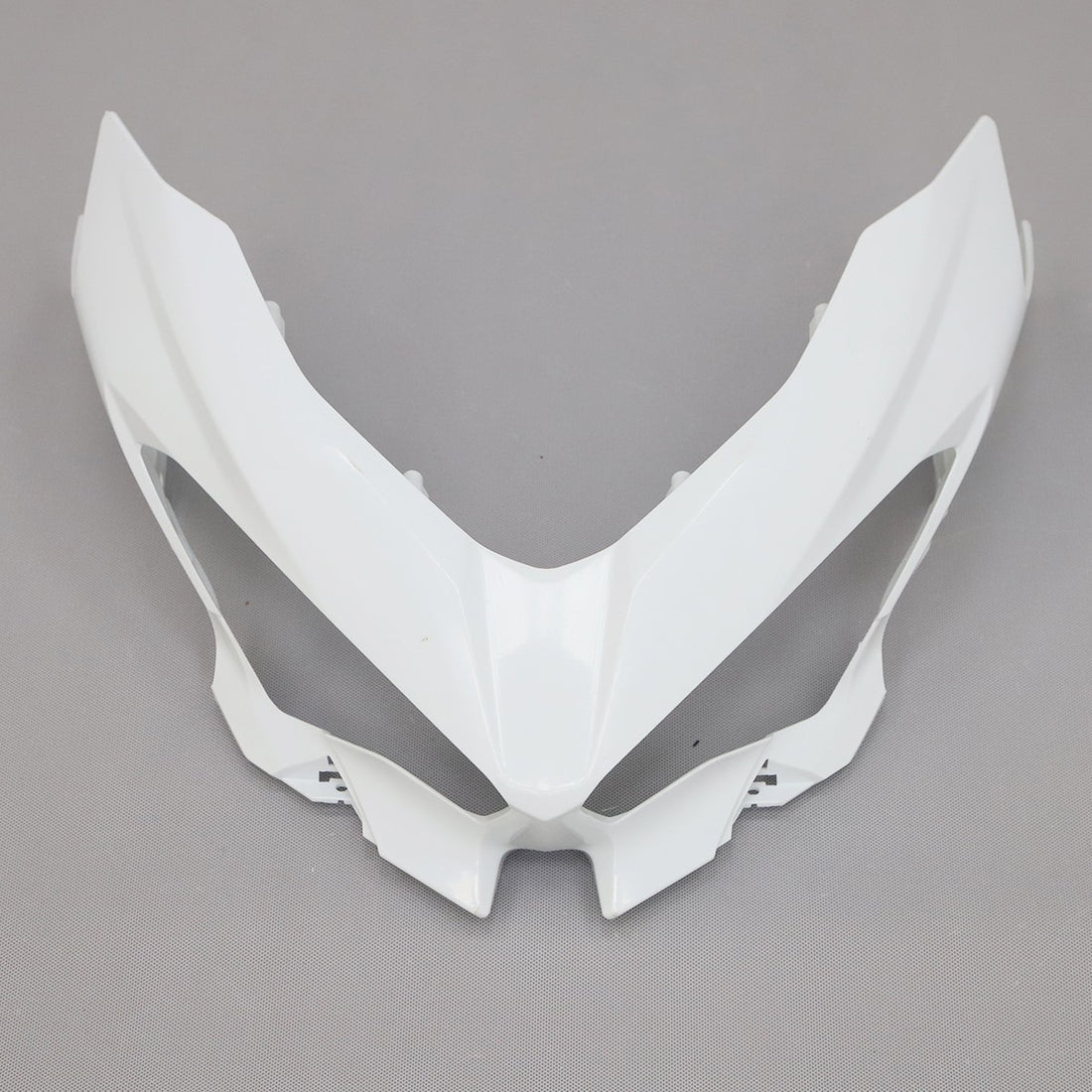 Front Headlight Fairing for Kawasaki Ninja 400 2018-23 Unpainted Upper Nose Cowl