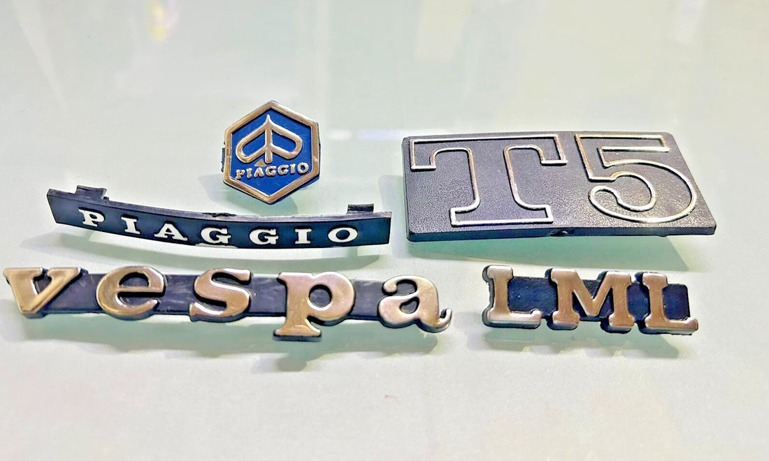 for Vespa Px Lml T5 Piaggio Legsheild Horn Cast Complete Kit