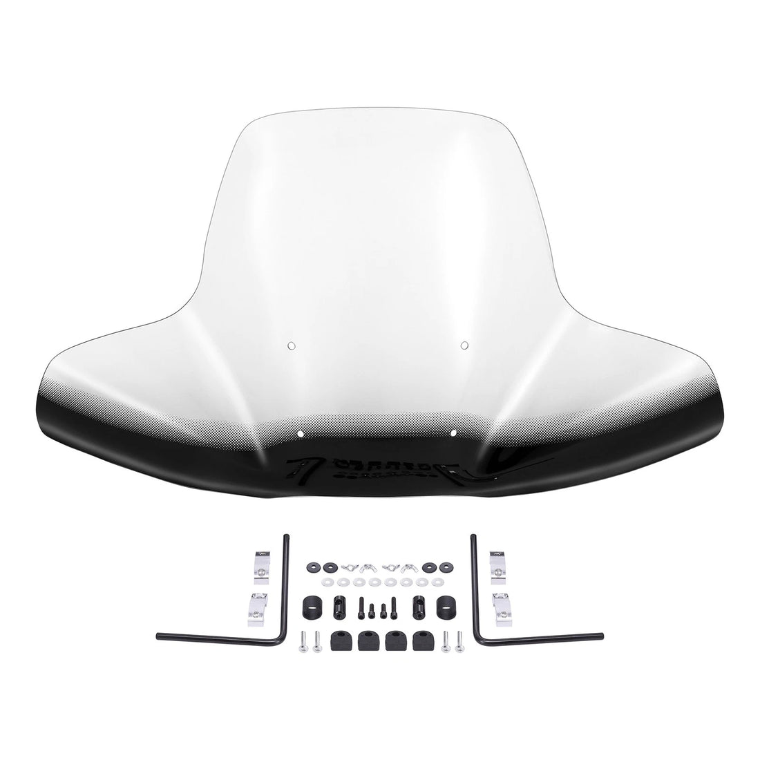 2-Tone Large Windshield For Kawasaki VN 500 750 800 900 1500 1600 1700 Vulcan US