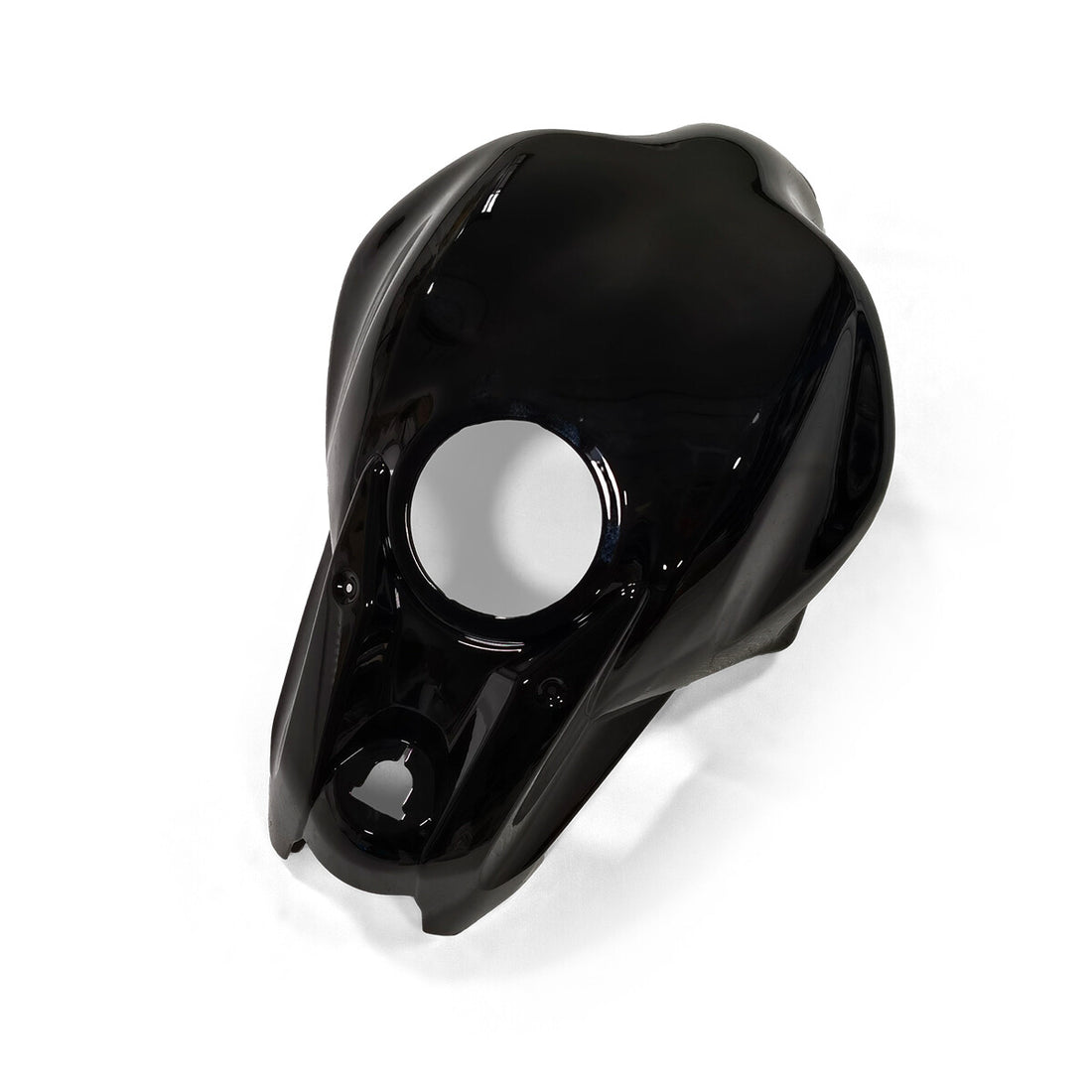 Glossy Black Fuel Gas Tank Cover For Kawasaki Ninja 650 2017-2025 EX650 Fairing