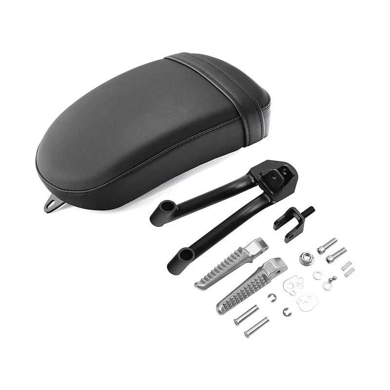 Rear Passenger Seat Footpegs Footrest Fit For Honda Rebel 300 500 CMX300 17-2025