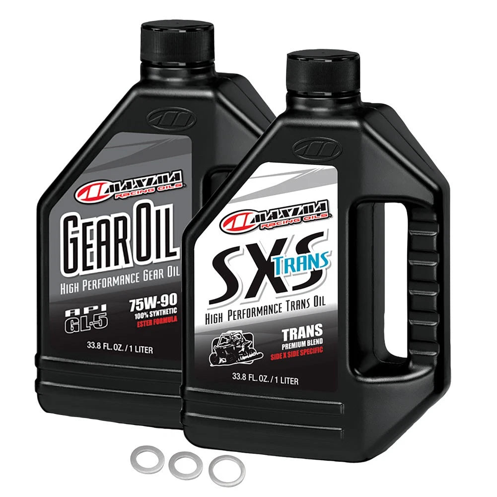 Tusk 20441202648b38-6720bf Drivetrain Oil Change Kit with Maxima Oil For Suzuki