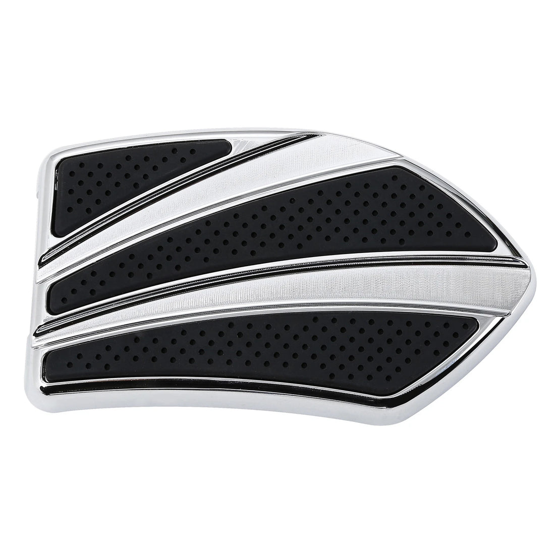 Chrome Large Brake Pedal Pad Fit For Harley Softail Slim Fls 12-17 Touring 80-24