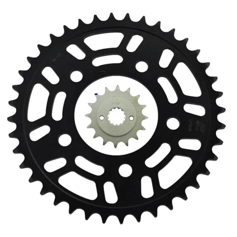 525 16T/42T Front Rear Sprocket For Honda NTV650 NTV 650 J BRO’S 1988-1991