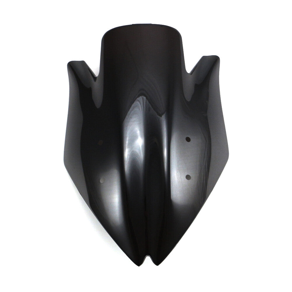 Motorcycle Windshield Windscreen For Kawasaki Z1000 2007 2008 2009 Black
