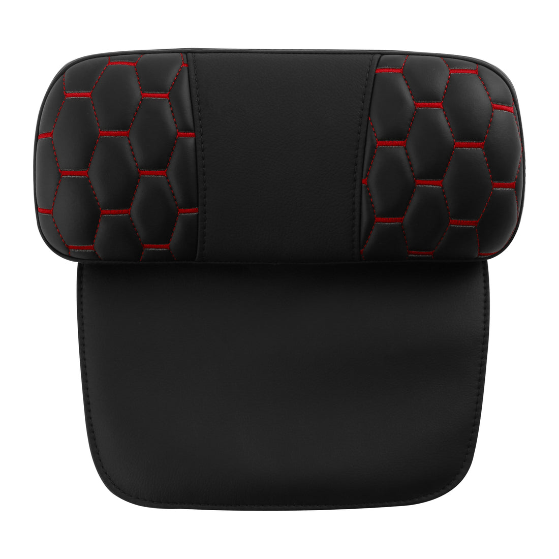 Black Rear Razor Trunk Pad Backrest Fit For Harley Touring Road King 1997-2013