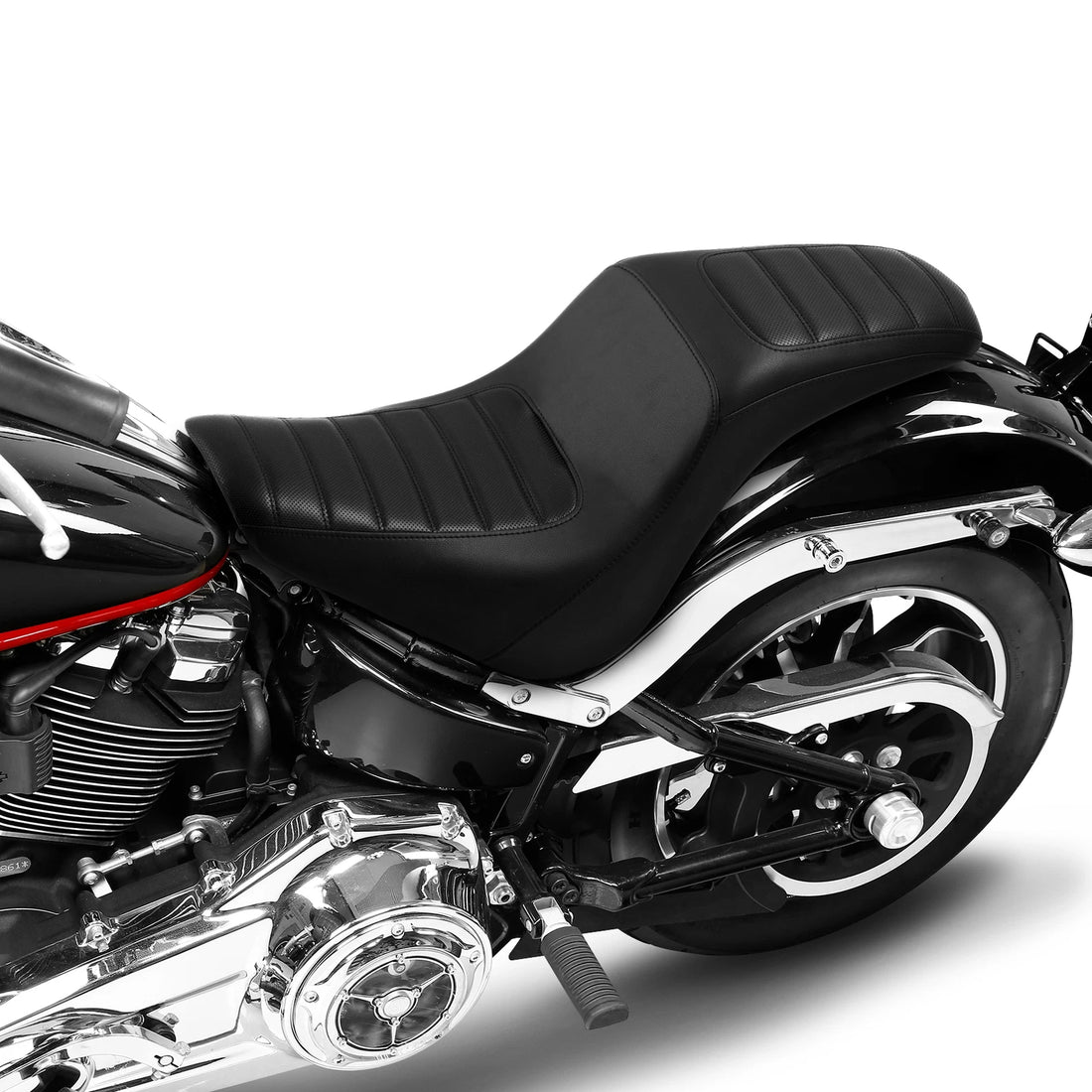 2-Up Black Driver Passenger Seat Fit For Harley Low Rider Fxlr 2018-2025