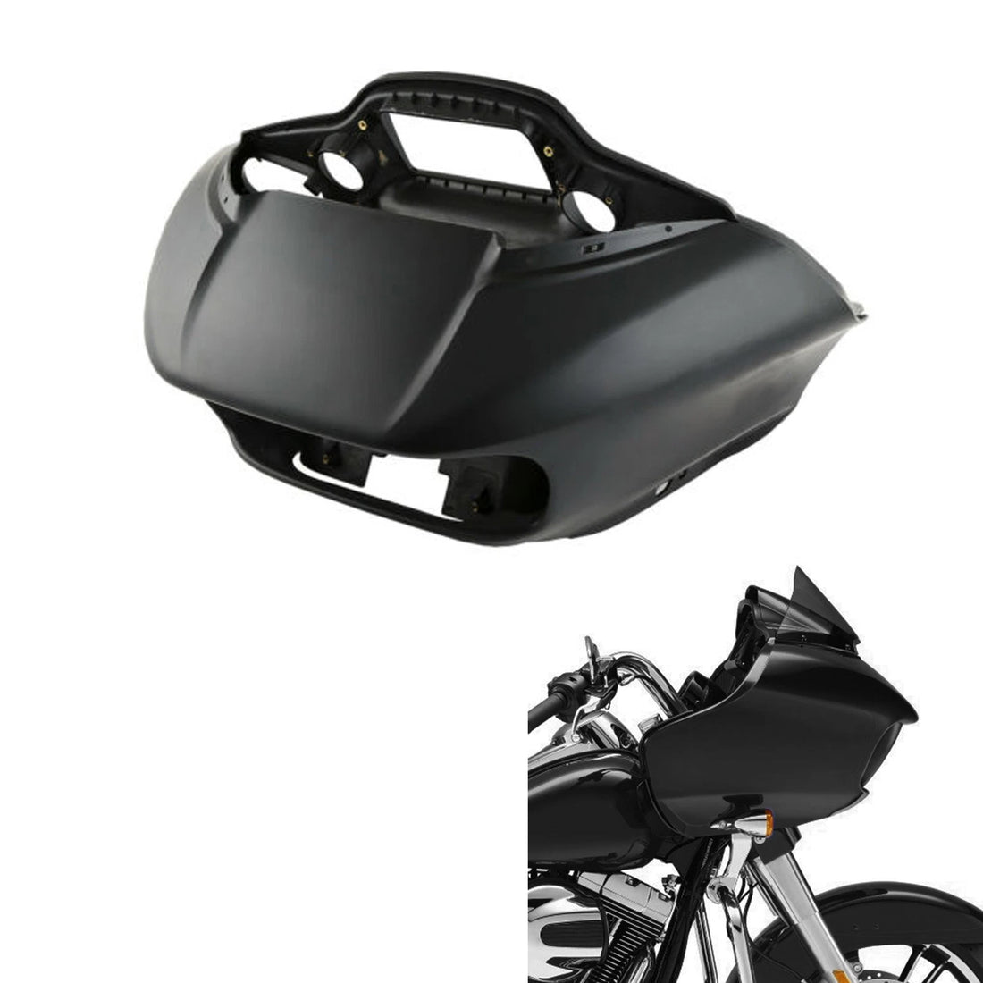 Inner & Outer Fairing Fit For Harley Touring Road Glide 2015-2023 Matte Black