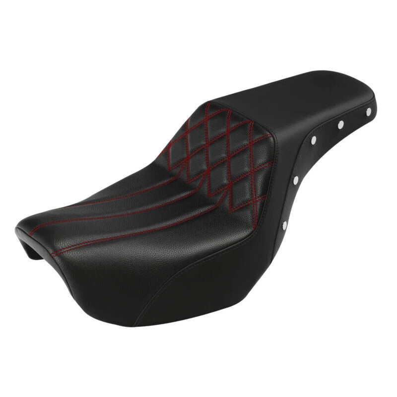 Driver Passenger Two-up Seat Fit For Harley Street Bob Low Rider Fxdl 2006-2017