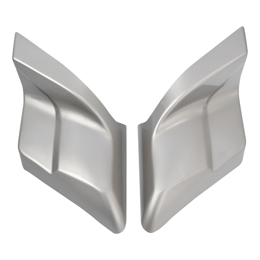 Stretched Side Covers Panel Fit For Harley Street Glide 2014-2024 Silver Fortune