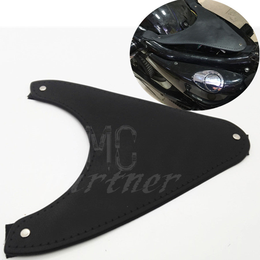Black Seat Rubber Frame Cover Protection For Harley Sportster XL1200 XL883 04-14