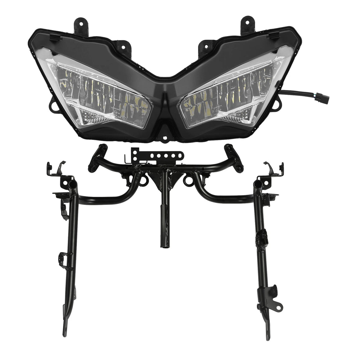 Front Headlight Assembly & Fairing Bracket Fit For Kawasaki ZX-4R ZX4-RR 23-25