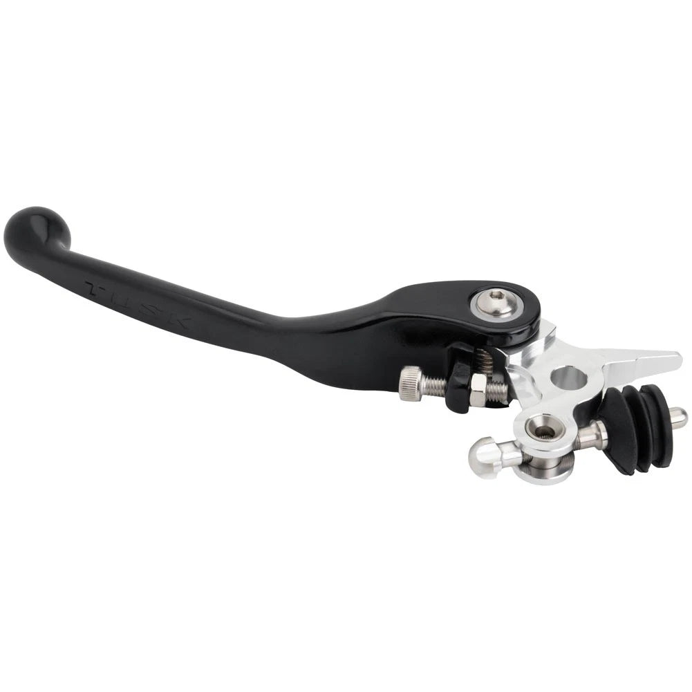 Tusk Axis Folding Clutch Lever Standard Black For GASGAS MC 65 2021-2026