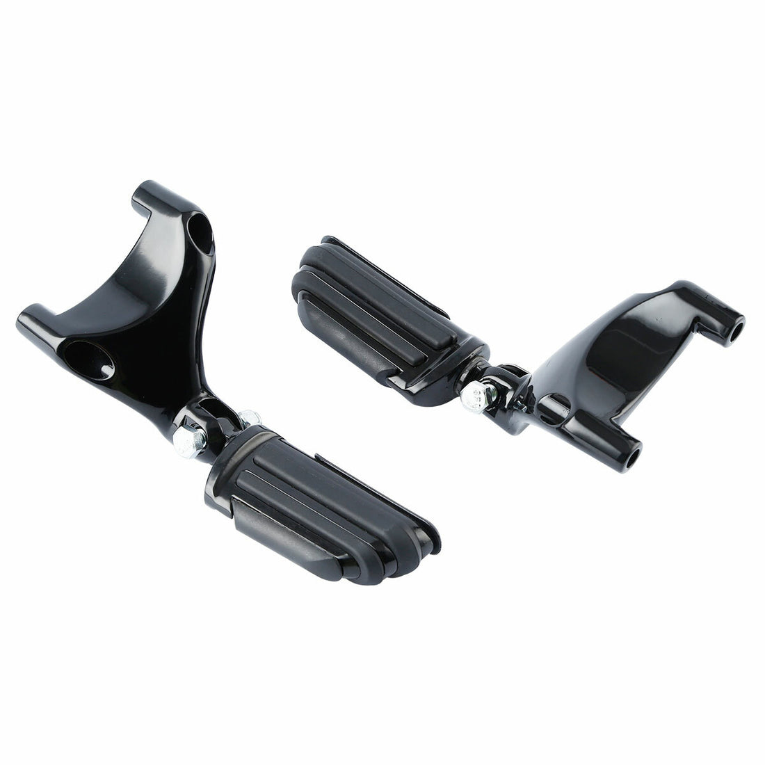 Black Rear Passenger Footpeg Fit For Harley Sportster Iron 883 1200 2004-2013 12