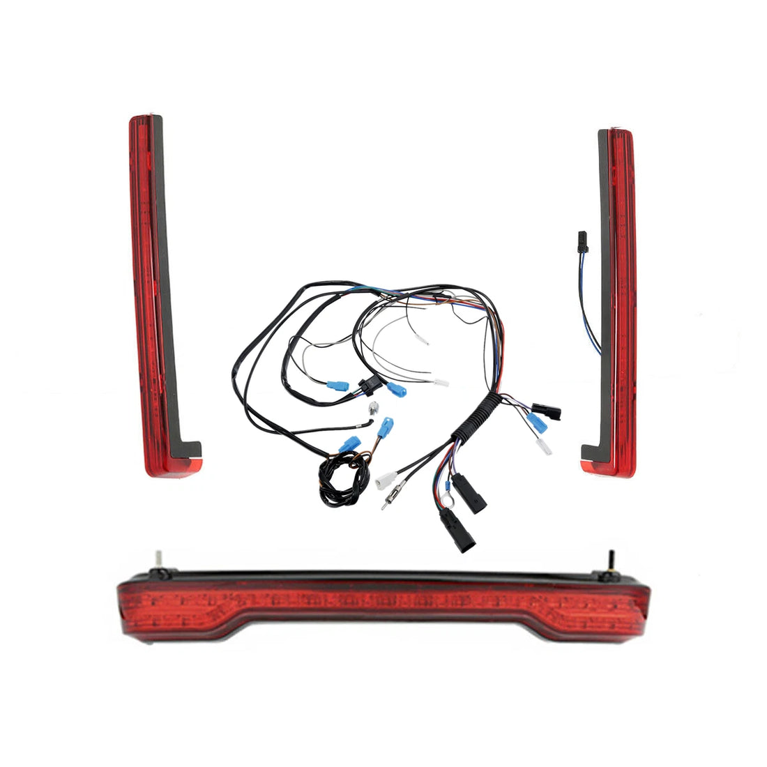 Brake Turn Tail Side Lights Wiring Harness Fit For Harley Touring 14-24