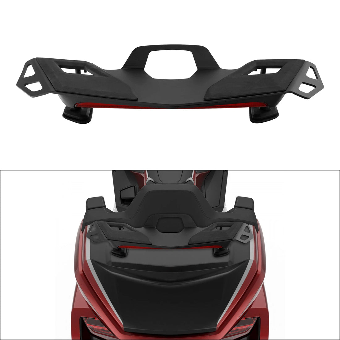 Rear Trunk Luggage Rack LED Light Fit For Honda Gold Wing Tour GL1800 2021-2025