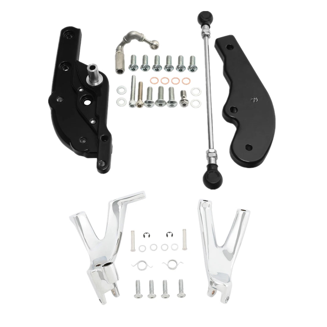 Extended Reach Forward Control & Mount Fit For Harley Fat Bob Fxfb Fxfbs 18-25