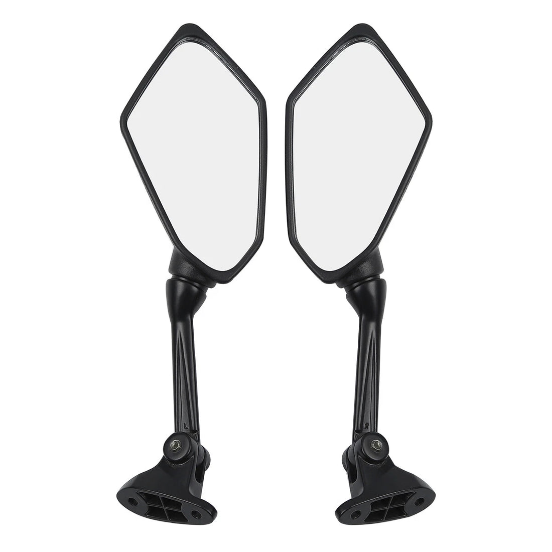 Left Right Black Rear View Mirrors For Kawasaki Ninja ZX6R ZX-6R 2009-2012 10 11