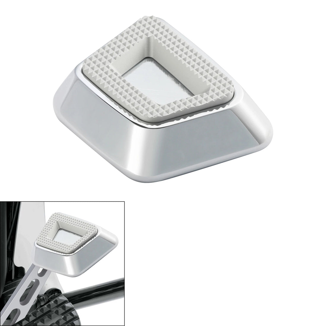 Chrome Brake Pedal Peg Fit For Harley Softail Fat Bob Fxfb 2018-2025
