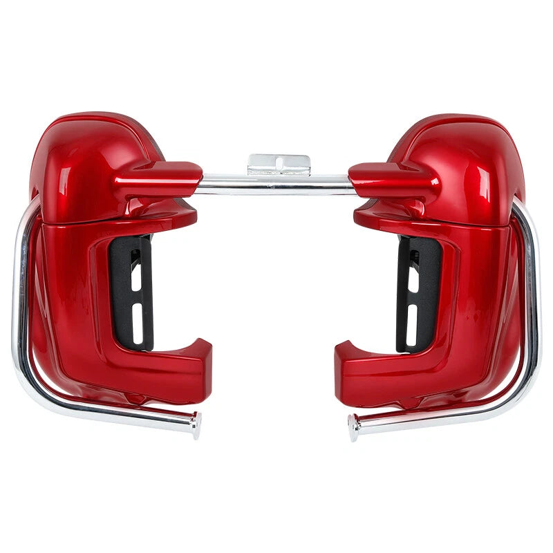 Lower Vented Fairings Engine Guard Crash Bar Fit For Harley Electra Glide 97-08