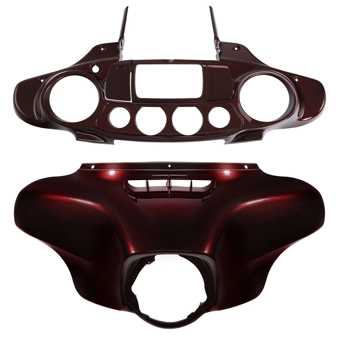 Inner & Outer Fairings Fit For Harley Street Electra Glide 14-24 Twisted Cherry
