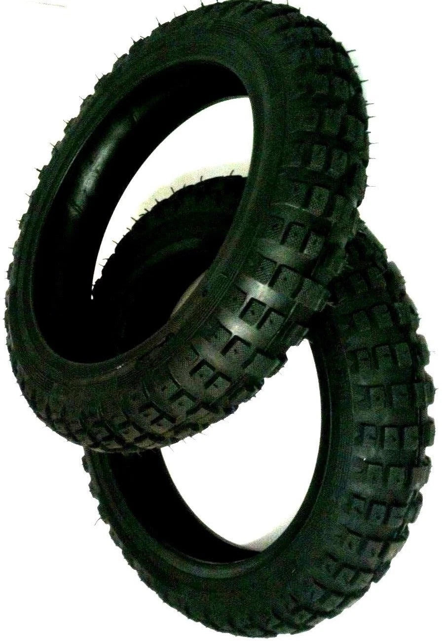 2) HD Tire 2.50-10 2.50X10 Tire For Honda XR50 XR-50 XR 50CC Knobbie