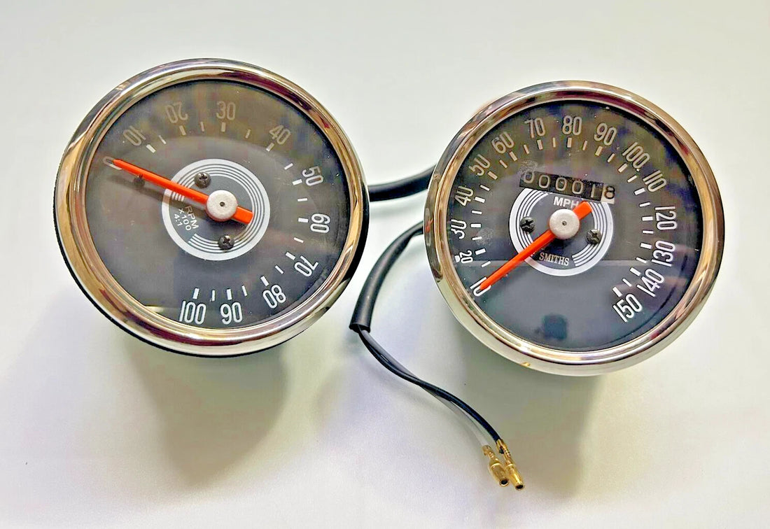 Fit For BSA Norton Triumph Smiths 150 Mph Speedometer Rpm