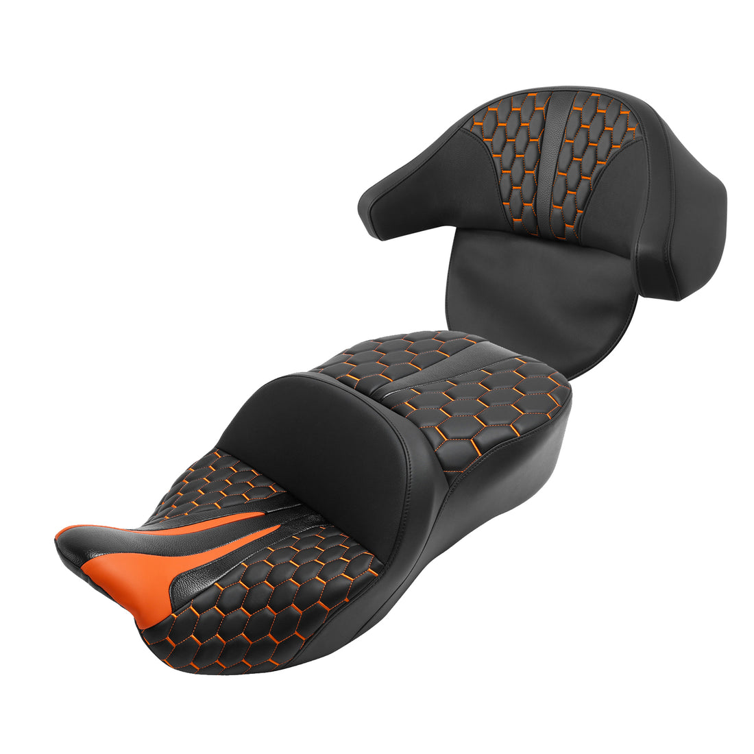 Driver & Passenger Seat Backrest Fit For Harley Touring Road King Glide 09-2013