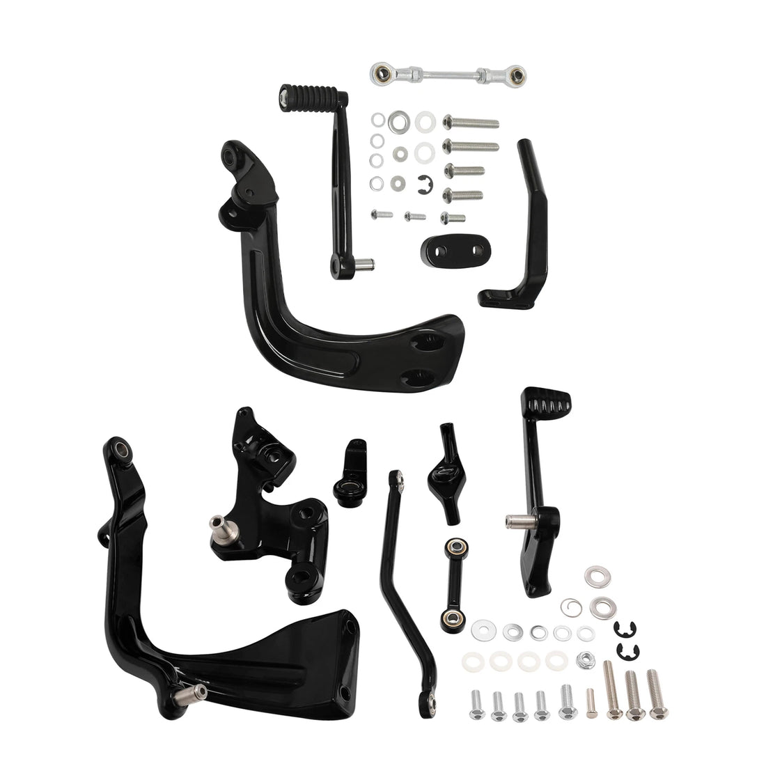 Mid-Controls Shift & Brake Side Fit For Harley Fat Bob Sport Glide Fxdrs 18-2025