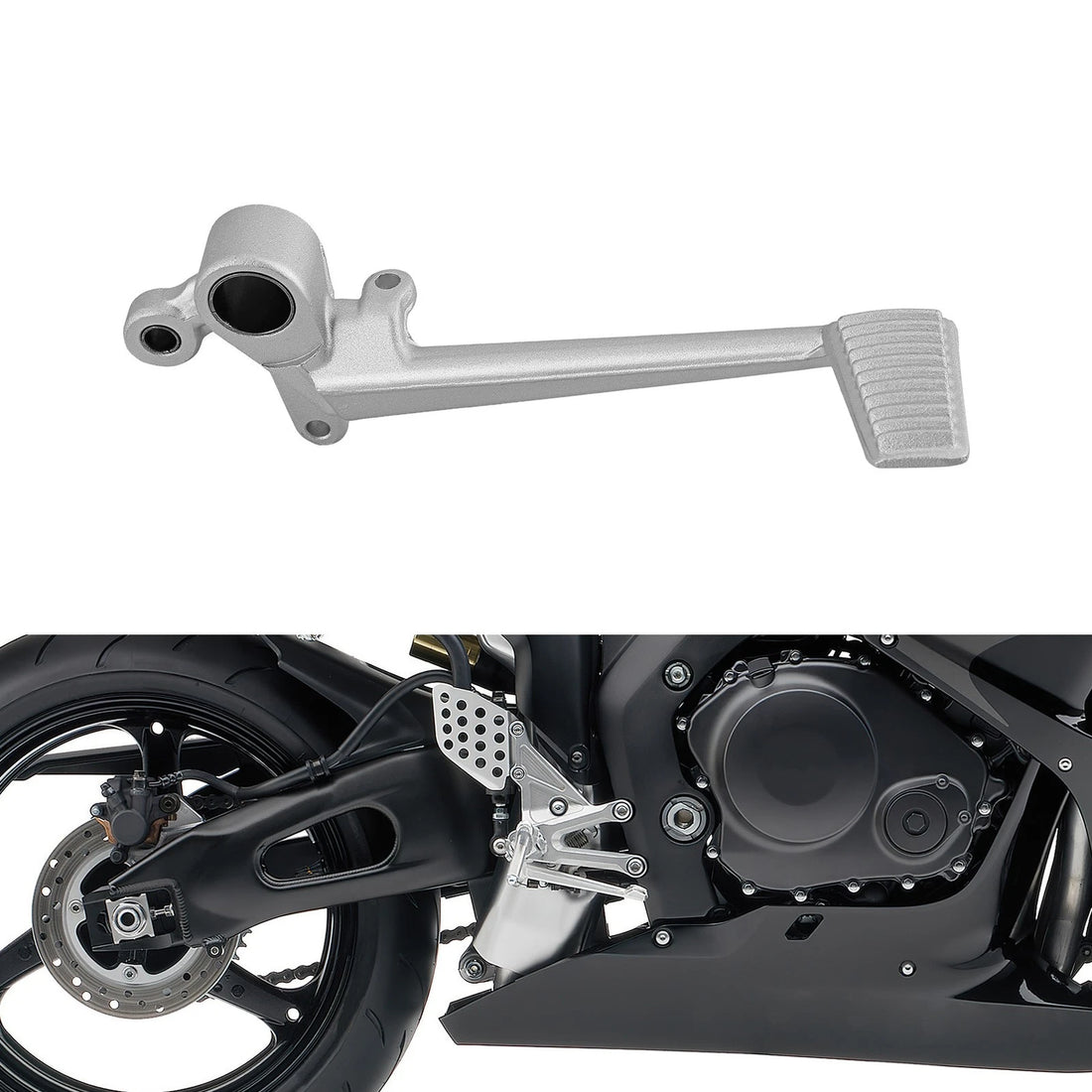 Rear Brake Lever Pedal Fit For Honda Cbr 1000RR CBR1000RR 2004-2007 Aluminum
