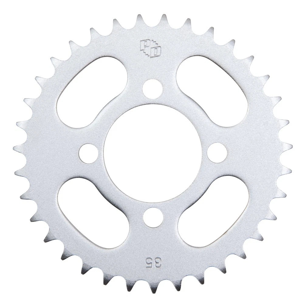 Primary Drive Rear Steel Sprocket 35 Tooth Silver For Kawasaki KLX110 2002-2020