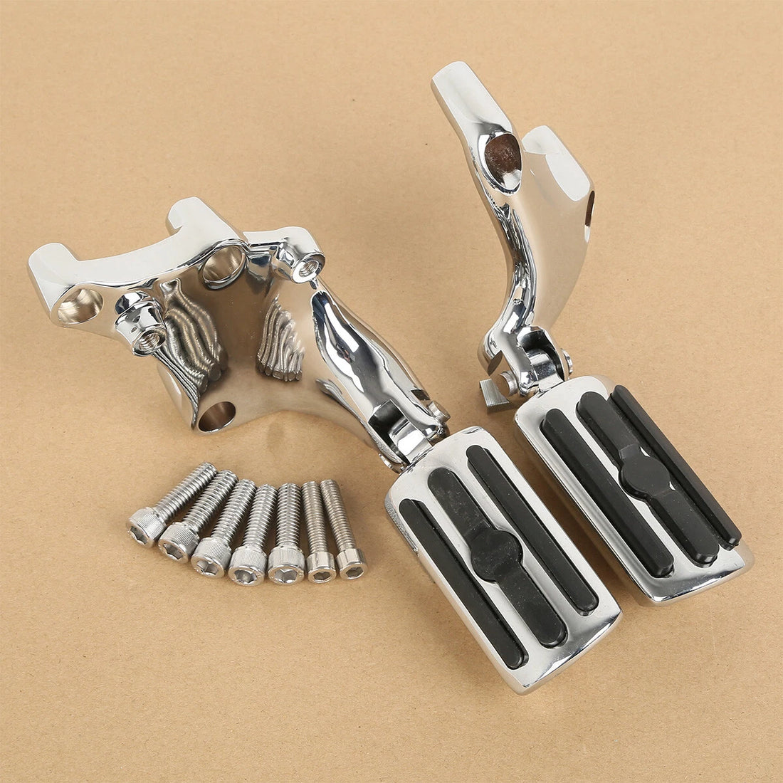 Rear Passenger Footpegs Mounting Bracket Fit For Harley Sportster 883 1200 14-22