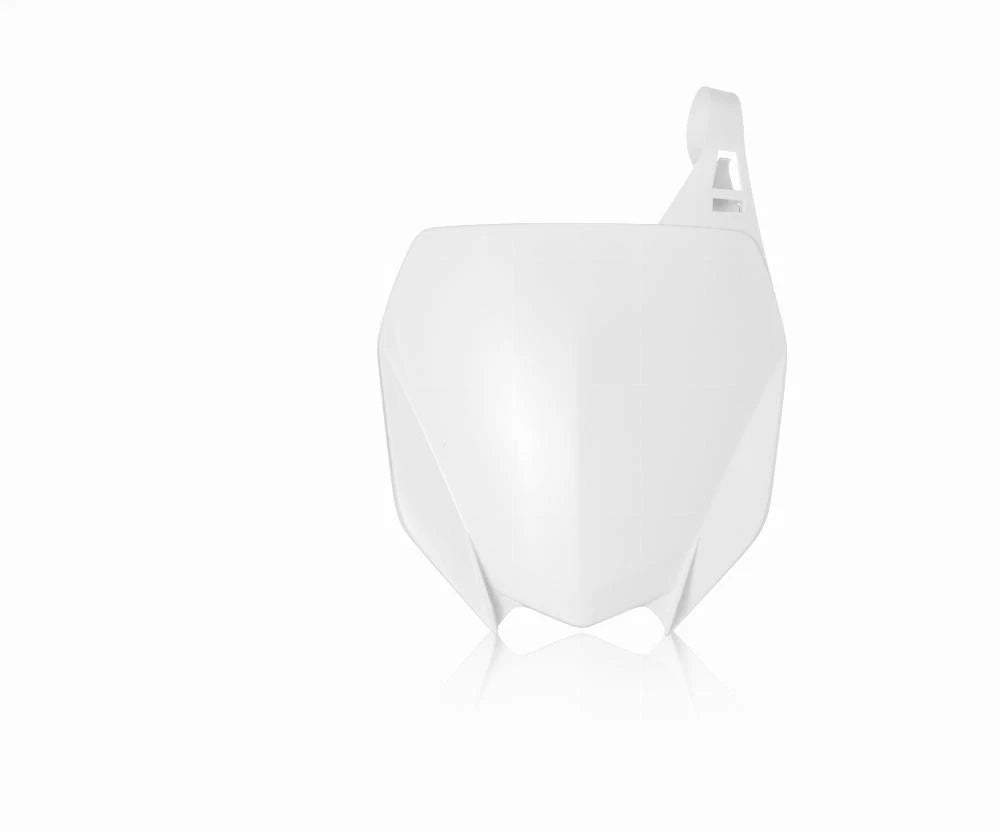 Acerbis 2685860002 Front Number Plate White