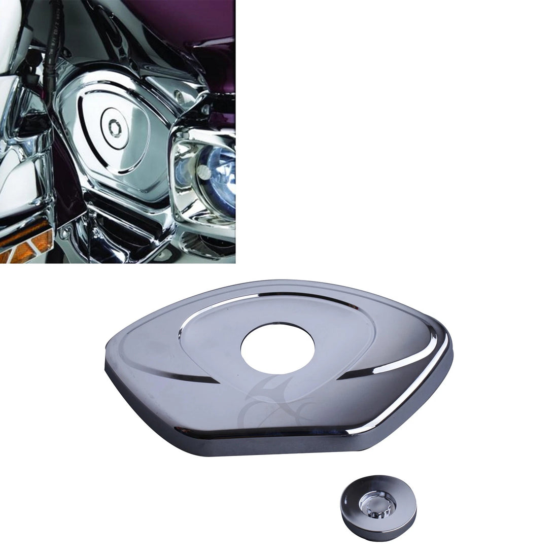 Plastic Timing Chain Cover Fit For Honda Goldwing GL1800 2001-2017 F6B 2013-2017