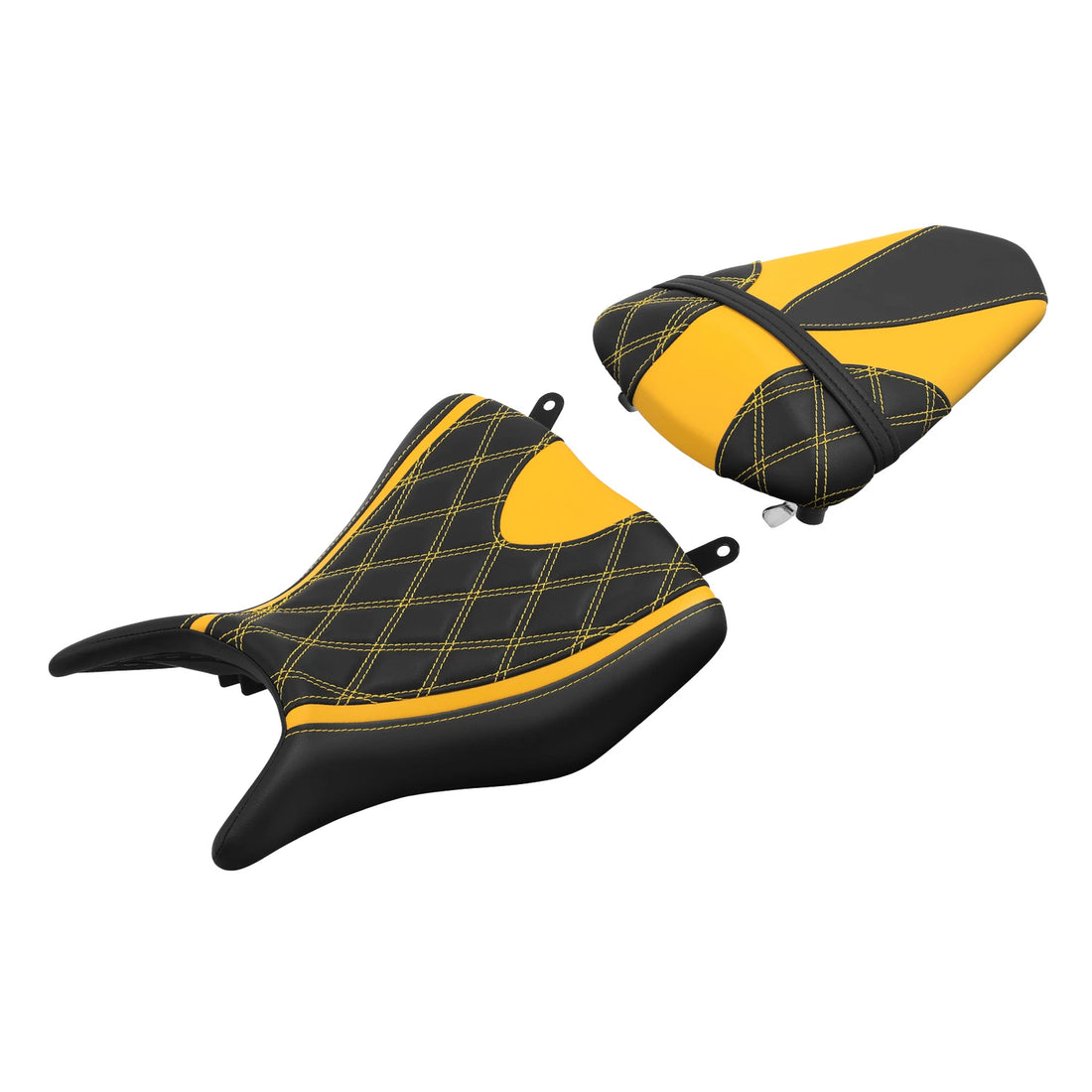 Rider & Passenger Seats Fit For Yamaha Yzf R3 YZ-FR3 2015-2024 2022 Black Yellow