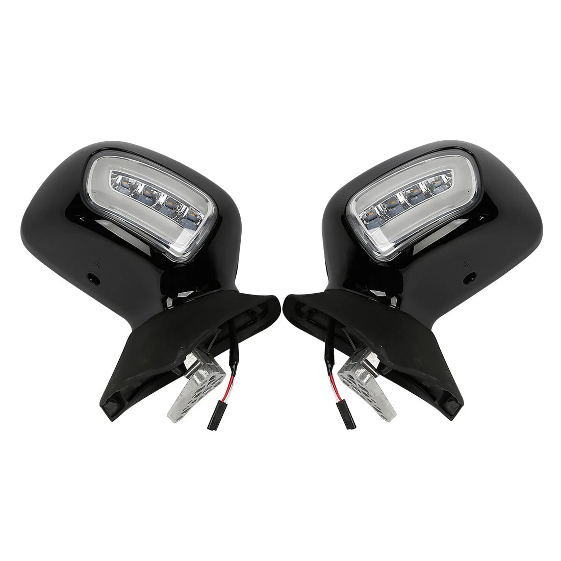 Left & Right Rear View Mirror W/ Turn Signal Fit For Honda Goldwing GL1800 01-17
