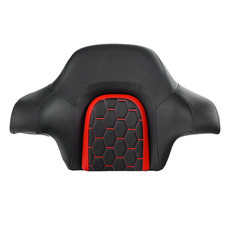 Passenger Backrest Pad Fit For Harley Touring Road King Street Glide 2014-2025