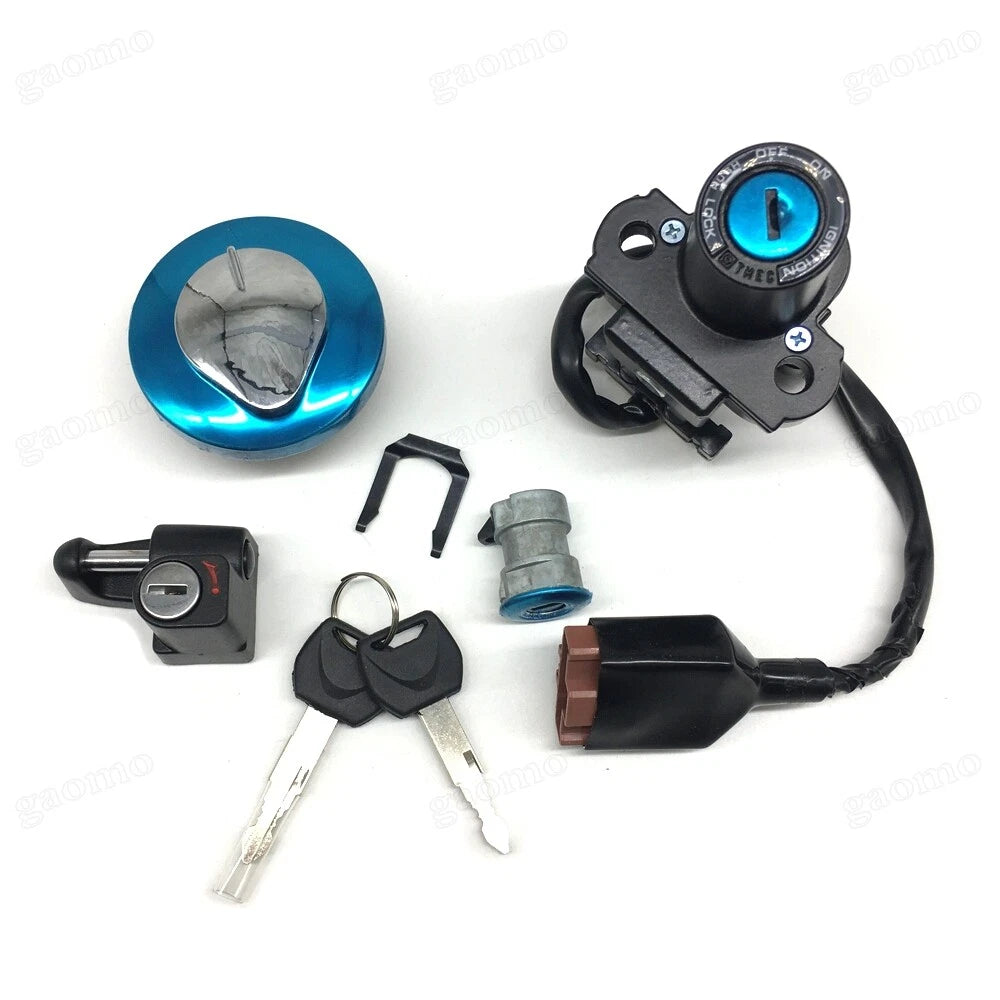 Fuel Gas Cap Ignition Switch Seat Lock Set Fit For Honda CRF250A/250LA 2013-2020