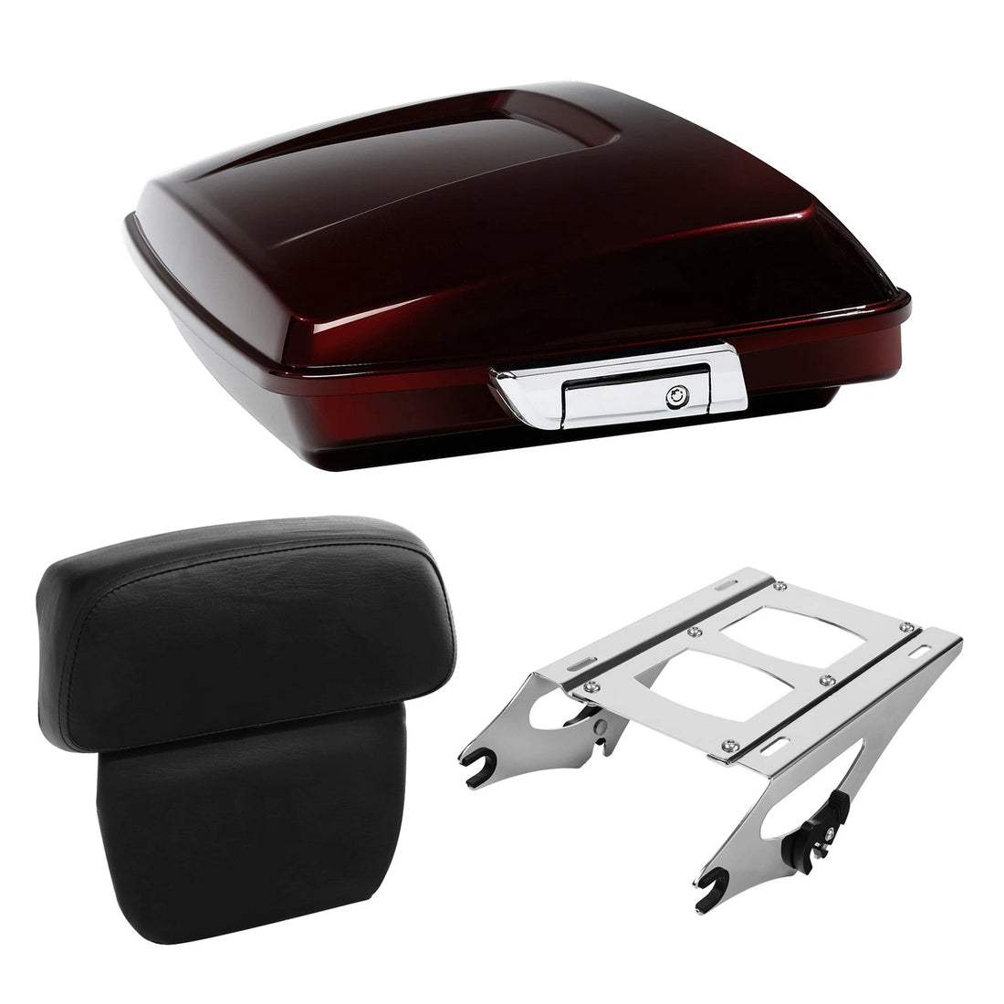 Razor Trunk Pad Mount Rack Fit For Harley Touring 2014-2025 2024 Twisted Cherry