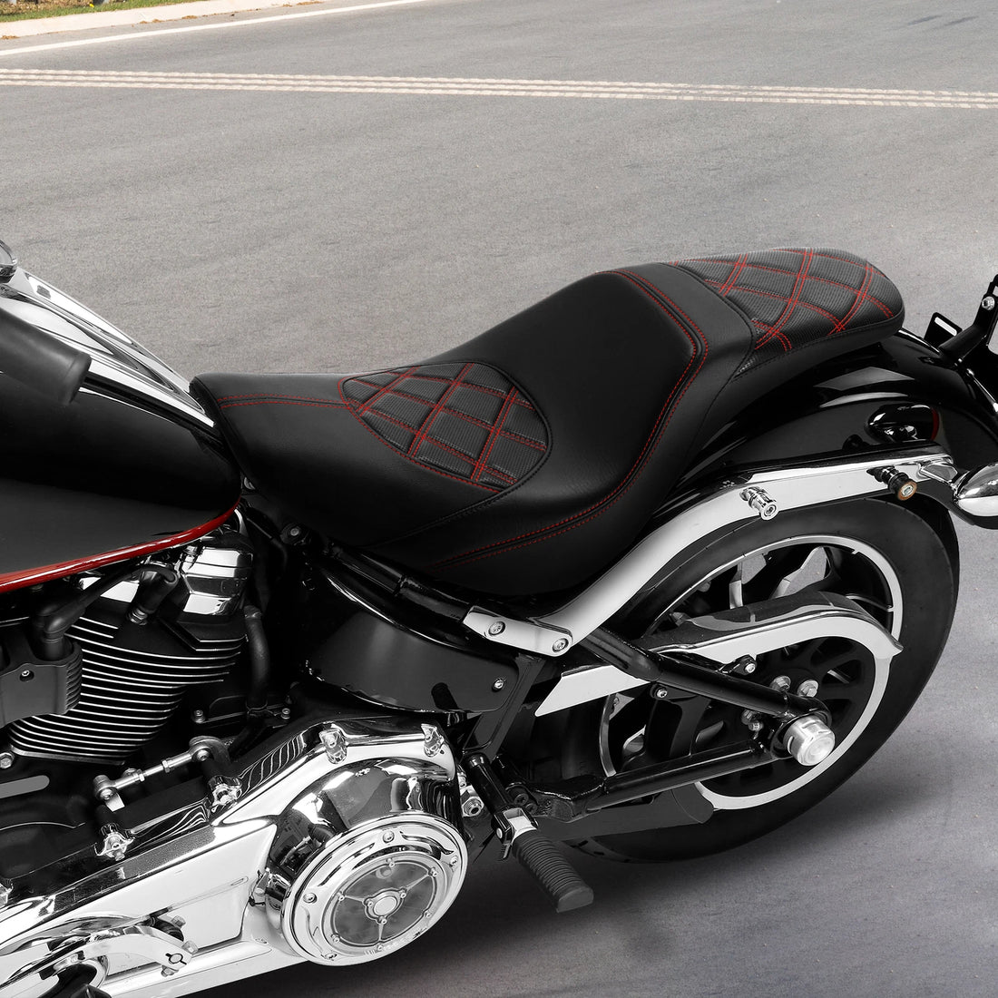 Rider Driver Passenger 2-Up Seat Fit For Harley Softail Low Rider Fxlr 2018-2025