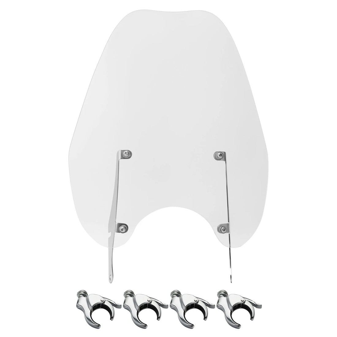 Windshield Bracket 49mm Clamps Fit For Harley Low Rider Street Bob Fxbbs 2018-25