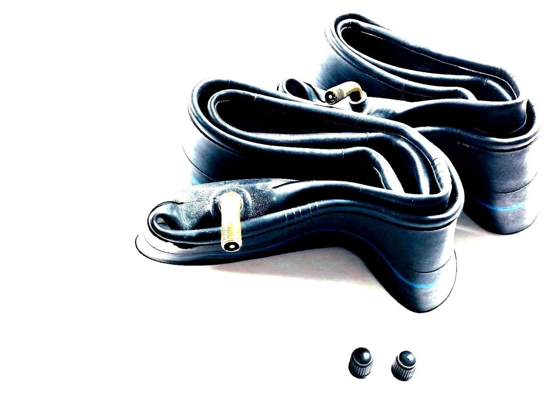 2) HD Inner Tube 2.50-10 Curve Valve 2.50X10 Tire For Yamaha DT50 DT-50 10"