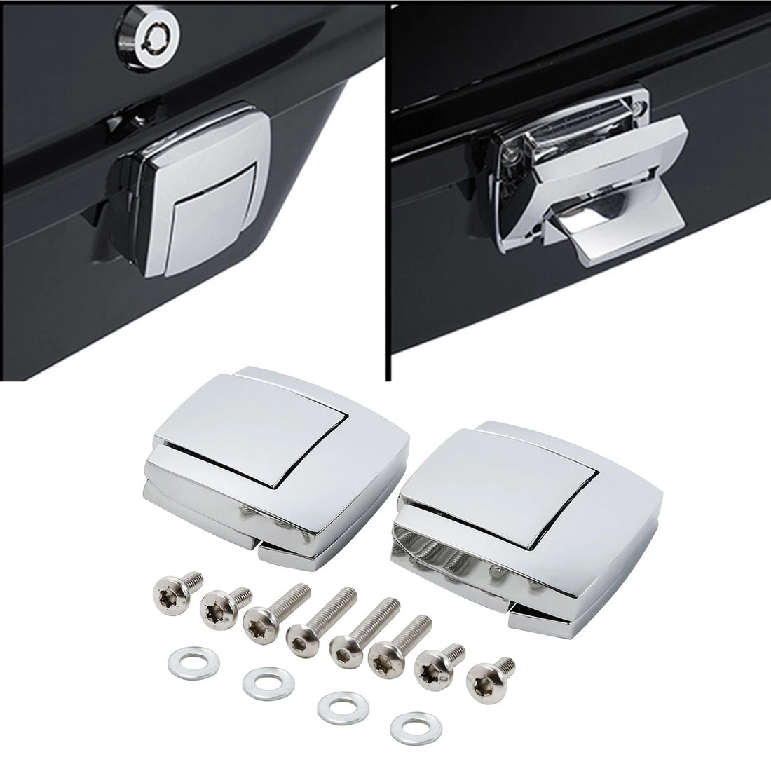 Trunk Latches Fit For Harley Touring Classic Electra Ultra 1980-2013 2012