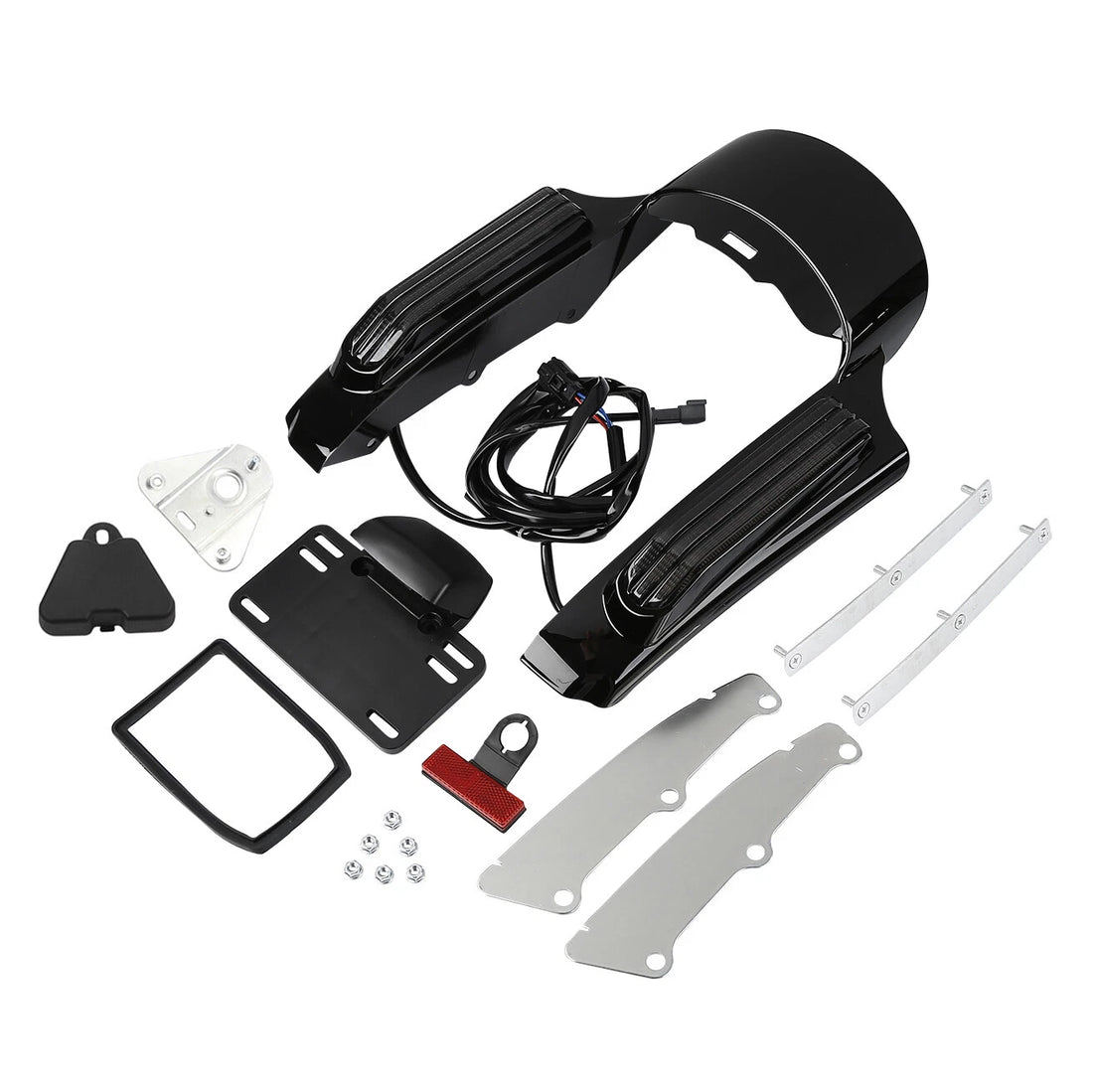 LED Rear Fender Fascia Fit For Harley Touring Road King Electra Glide 2014-2024